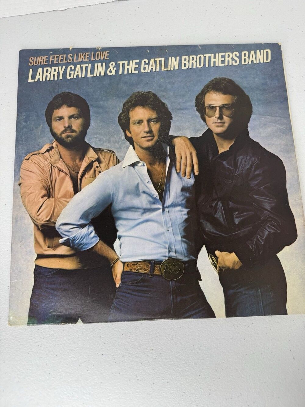 Larry Gatlin And The Gatlin Brothers Band  Sure Feels Like Love Vinyl Record LP
